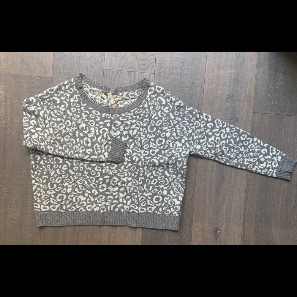Free People oversized sweater